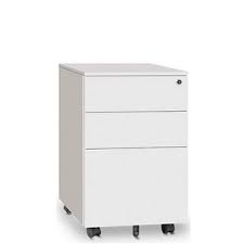 3 Drawer Metal Pedestal