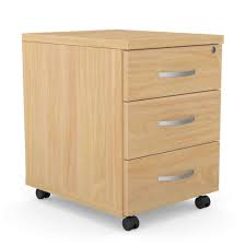3 Drawer Wooden Pedestal