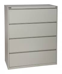 4 Drawer Lateral  Metal Filing Cabinet
