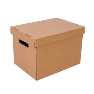 Small Brown File Box